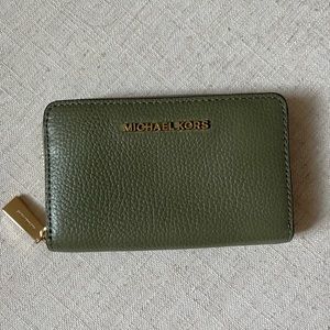 Michael Kors Pebbled Leather Card Holder